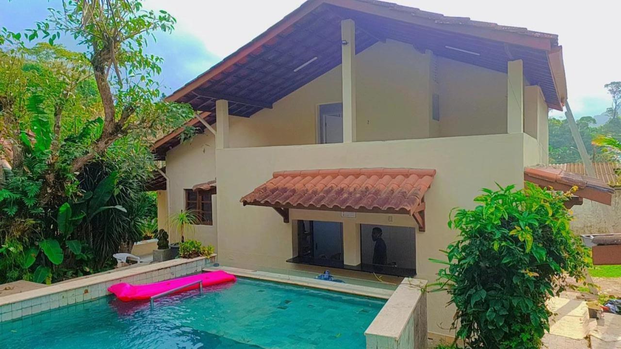 Piscina Climatizada, Jacuzzi E Com Grande Area Verde Ubatuba Extérieur photo